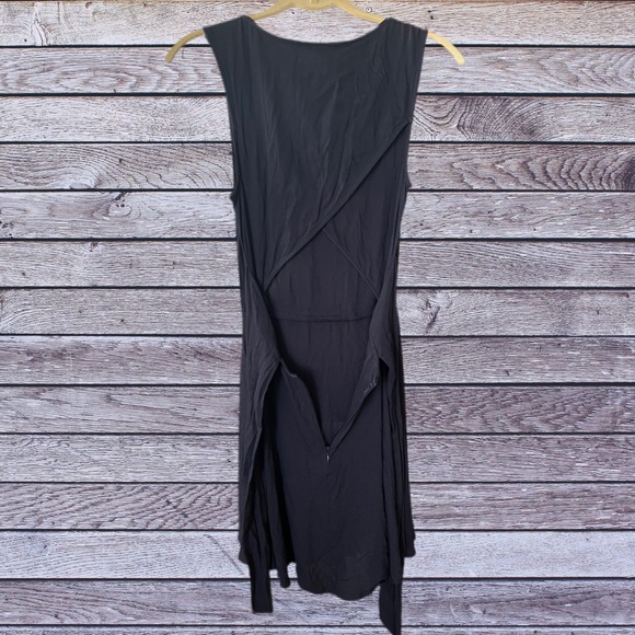 H&M Navy Tank Tie Back dress - size 4 - Picture 4 of 6